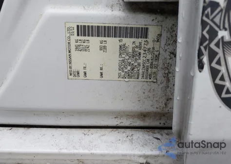 2012 Nissan Altima 2.5 S z USA, uszkodzony, nr VIN 1N4AL2AP5CC234775